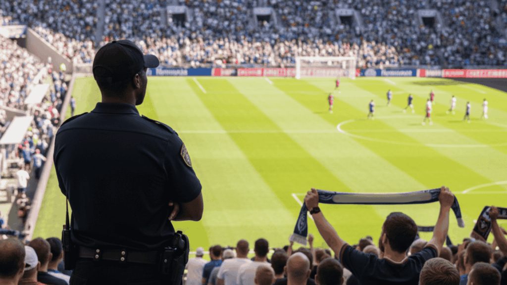 경기장보안 안전관리 관객관리 안전요원