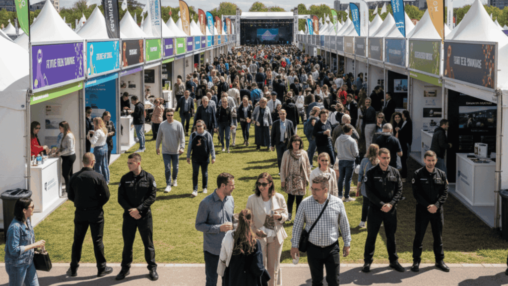 대규모 축제 행사 보안 경호업체 축제보안 박람회 전시회