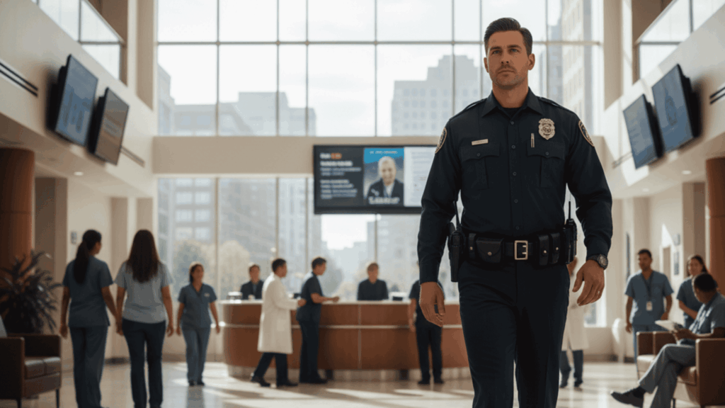 대형 병원 보안 응급상황대응 시설관리 시설보안 보안경비 시설경비