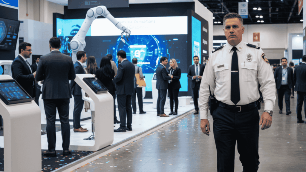 박람회 보안 전시회 경비 보안팀 순찰 출입통제시스템 경비팀 경찰청허가업체