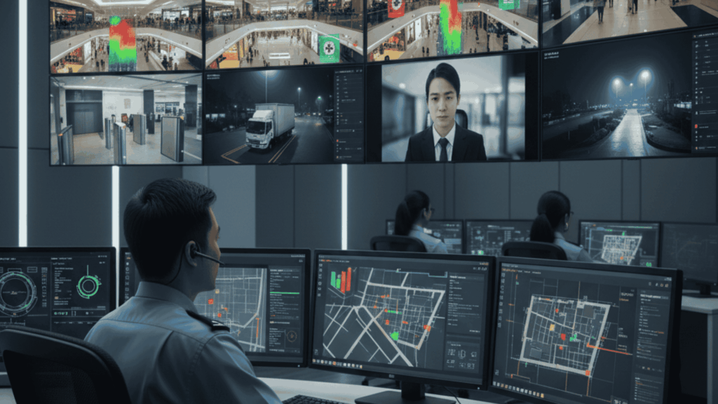 오피스 상가 통합시스템 CCTV 출입 통제시스템