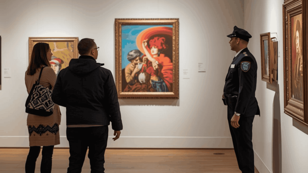 전시회 보안 미술작품 경비 미술전시회경비 미술품경비