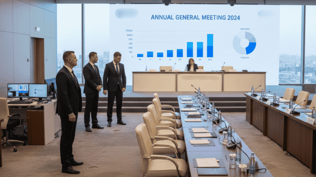 주주총회 보안 주주경호 기업인경호 vip경호 기업보안팀 임직원경호