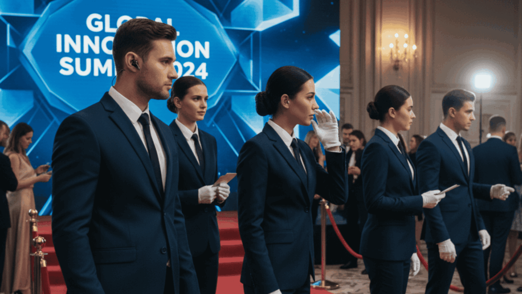 행사 보안 요원 팬미팅 콘서트 패션쇼 컨벤션 경비업체