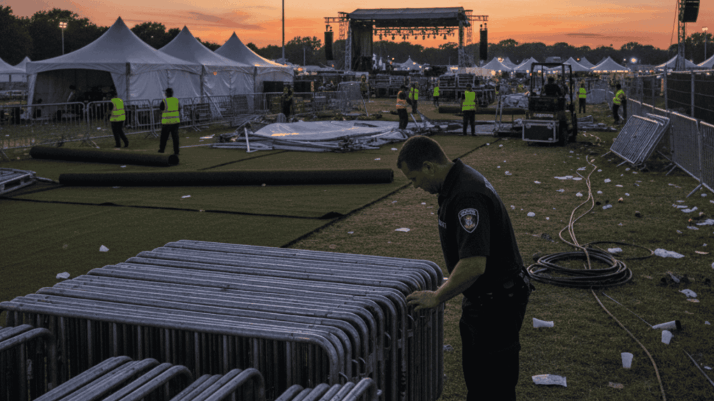 행사 철수 단계 보안 보안점검 행사경비 행사보안