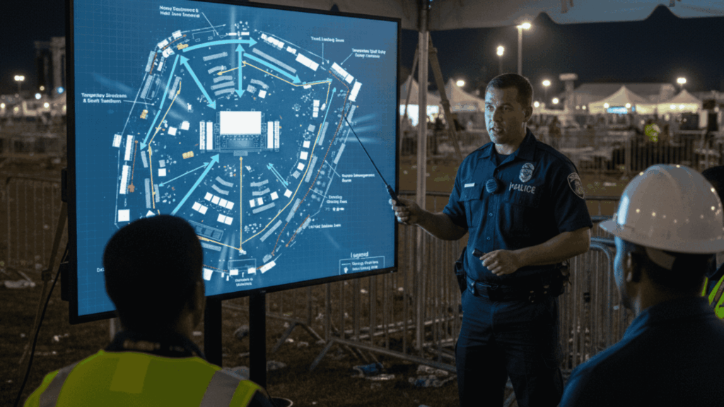 행사 철수 보안 분실예방 보안점검 행사경비 