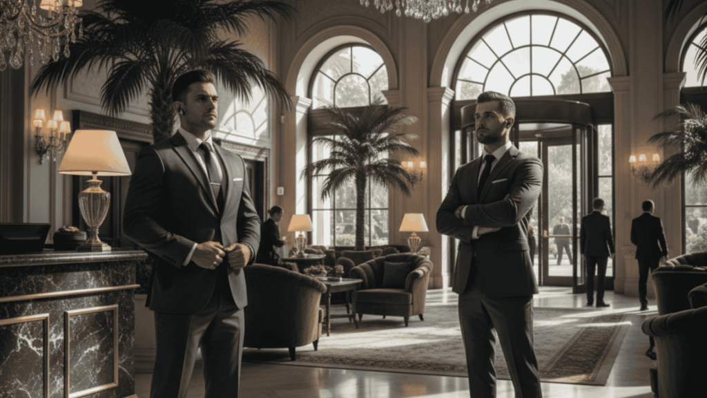 호텔 경비 경호업체 보안 전문업체 시설경비 시설보안