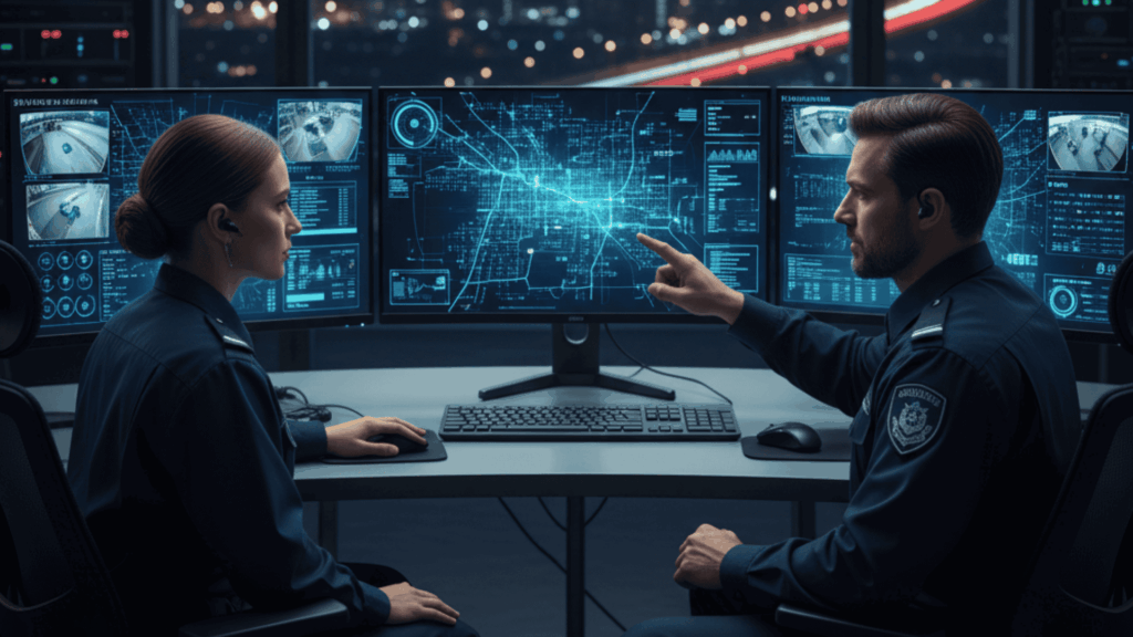 AI 관제시스템 CCTV 스마트보안 스마트경비