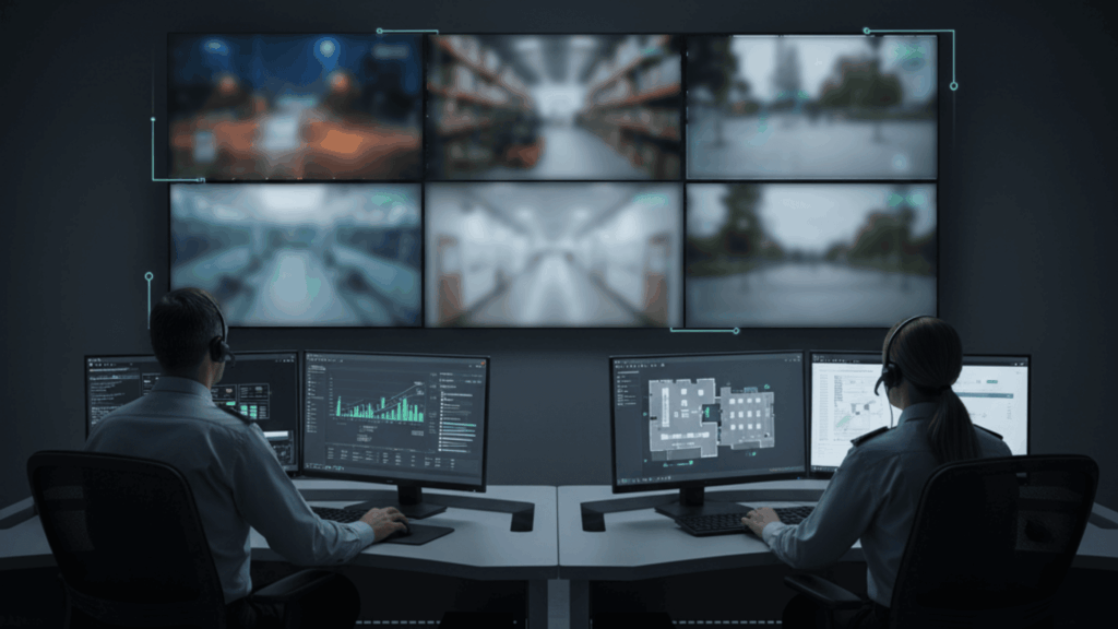 CCTV AI 관제시스템 인공지능보안 시설보안 시설경비 스마트보안 스마트경비