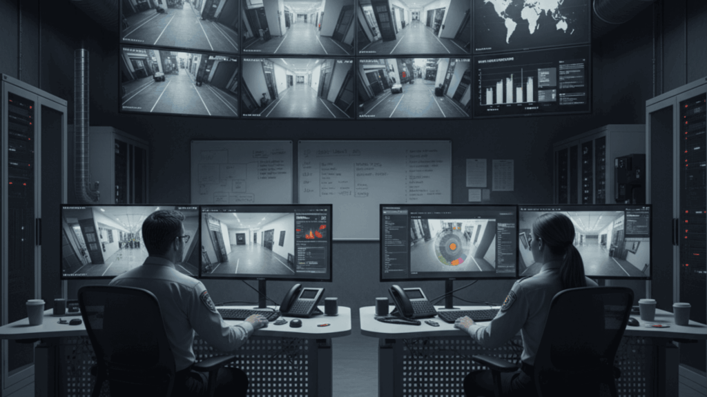 CCTV AI관제시스템 인공지능보안 AI보안 통합시스템