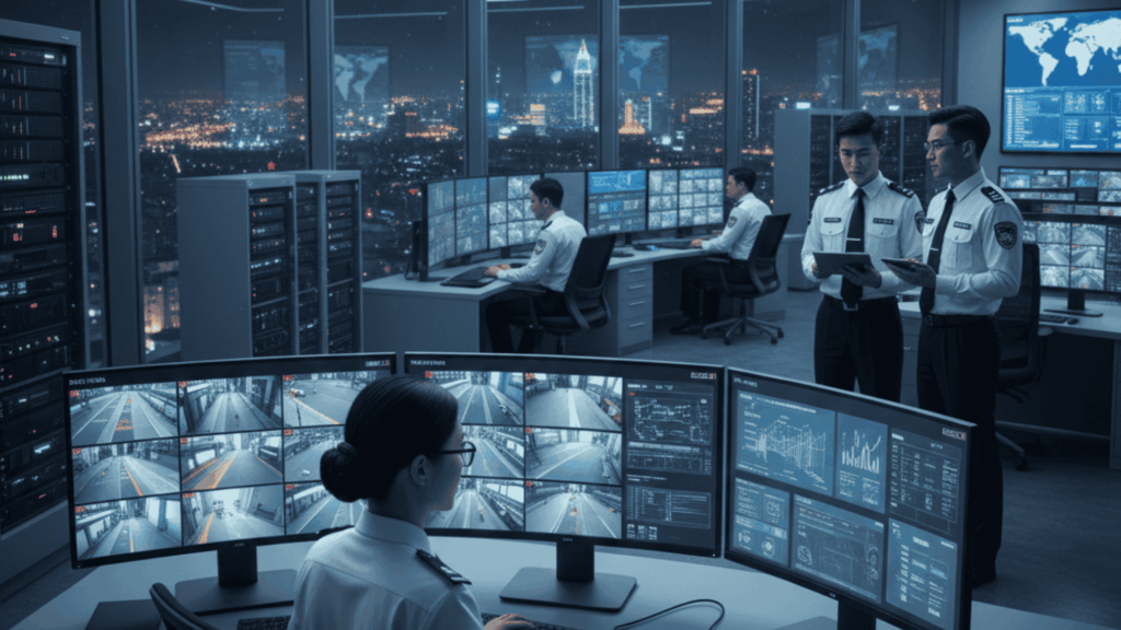 CCTV 관제시스템 보안경비시스템 출입통제시스템 시설보안 시설보안시스템 