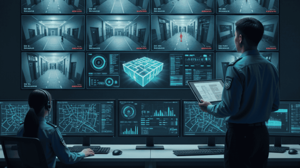 건물경비 AI관제시스템 CCTV보안 시설보안 시설보안업체