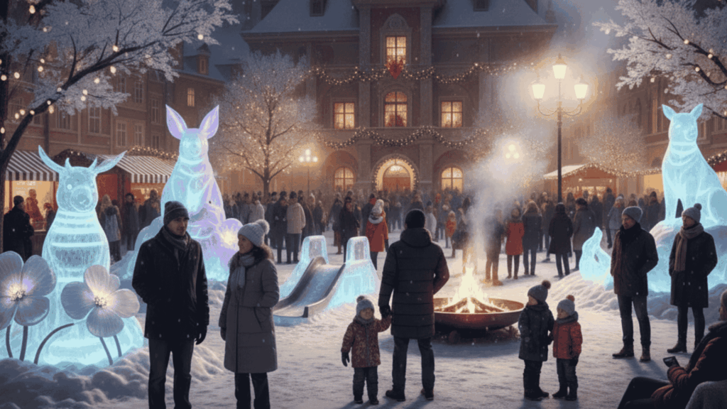 겨울철 축제 크리스마스 겨울야외공연 겨울야외축제 겨울야외행사