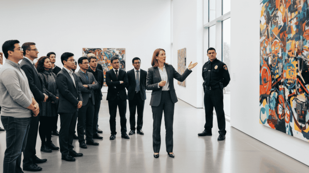 미술관 보안 갤러리보안업체 경비업체 전시장경비 미술관경비 미술관보안시스템