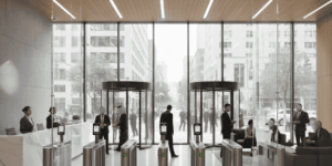 스마트 경비 시스템 출입통제시스템 시설보안 시설경비 보안경비