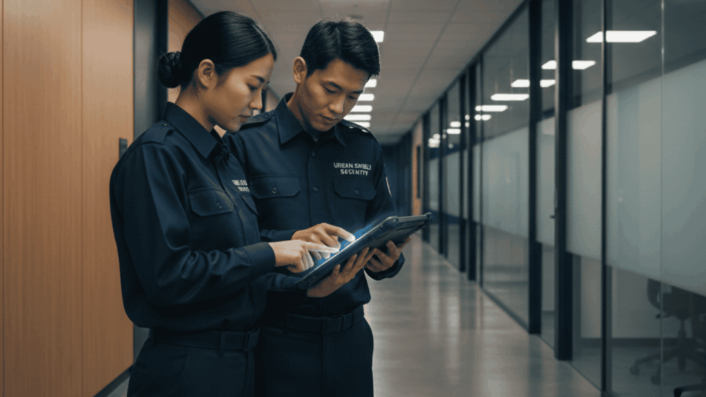 시설보안 순찰 출입통제시스템 스마트경비 시스템 AI보안시스템