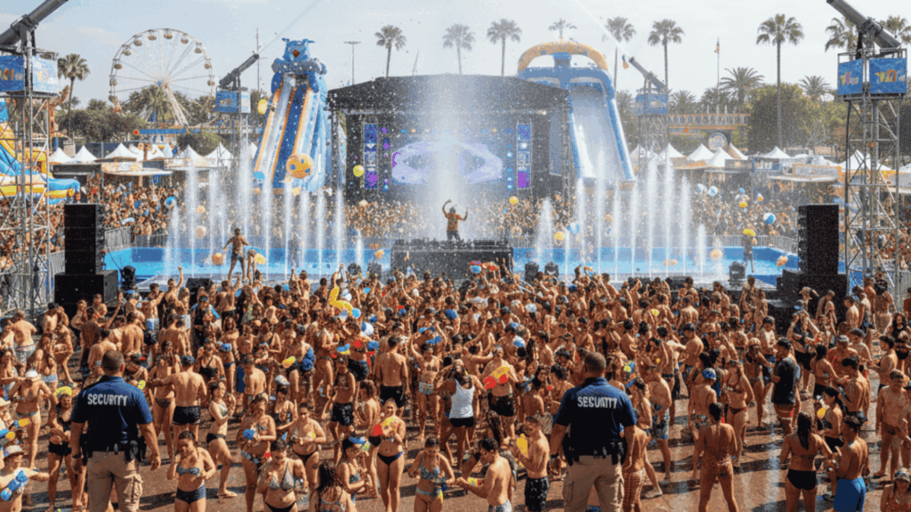 여름 축제 보안 워터축제경비 워터밤 워터페스티벌경비 축제보안