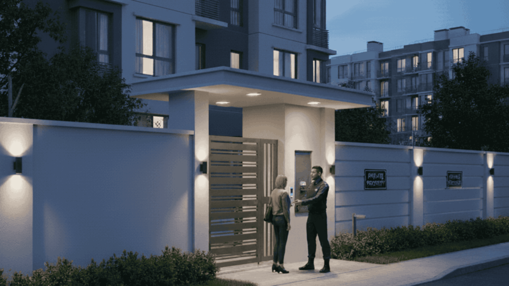 주거시설 보안 시설보안 주거구역경비 주거공간경비