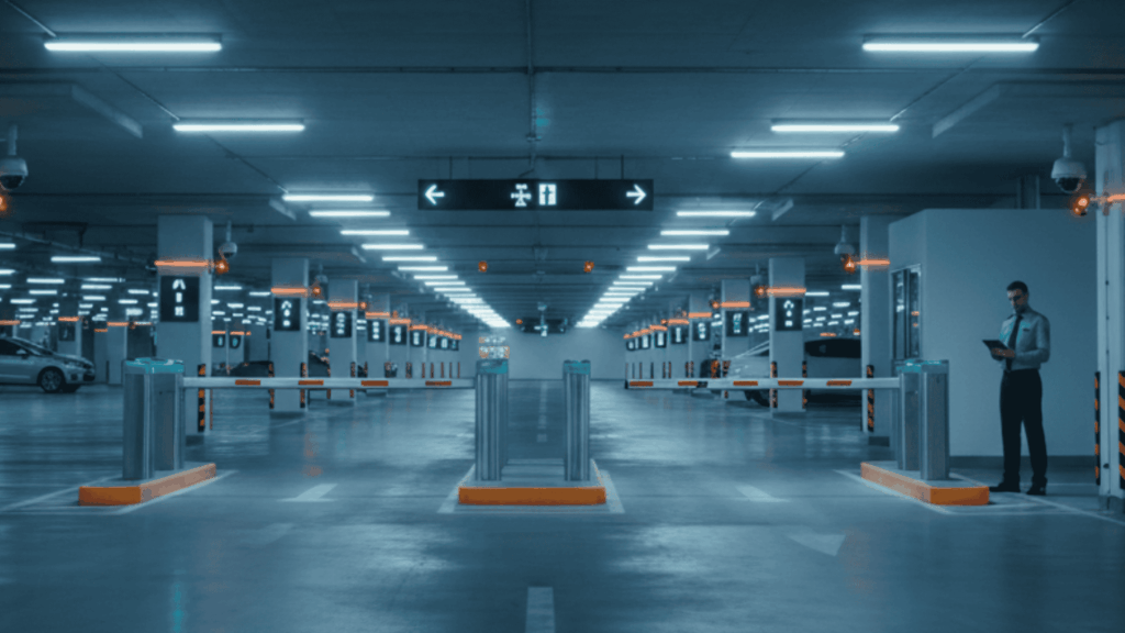 주상복합주차장보안 출입통제시스템 CCTV관제시스템 시설경비 시설보안업체