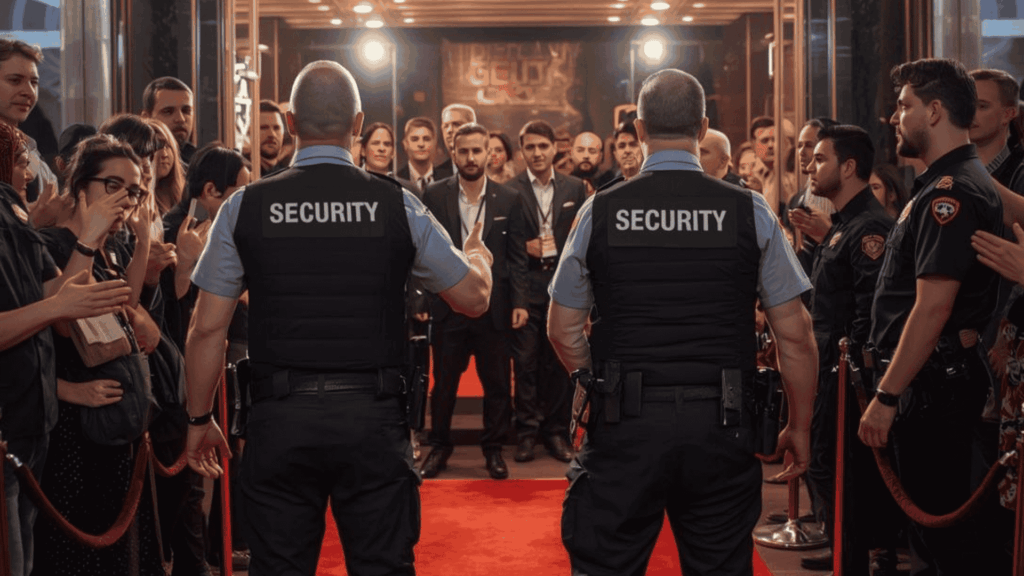 행사장경호 출입통제관리 행사경호 아티스트보호 vip경호 야외행사경호