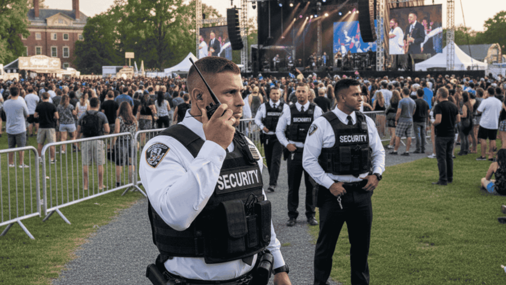 행사장경호 콘서트경호 페스티벌경호 야외행사경호