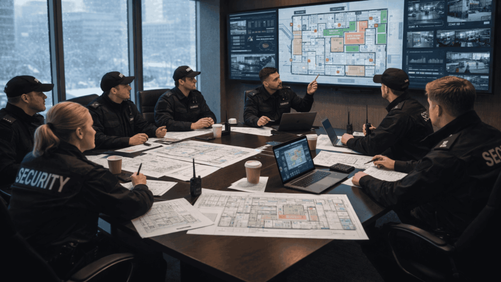 겨울구역별보안 시설보안 시설보안업체 시설구역별보안