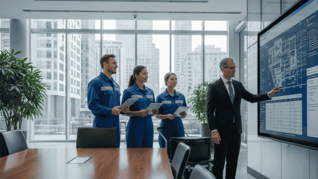 시설관리 인력 파견 아웃소싱 도급 위생관리