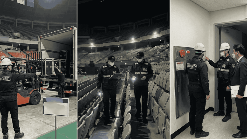 콘서트보안 콘서트경비 콘서트경호 행사경비 행사경호 행사보안