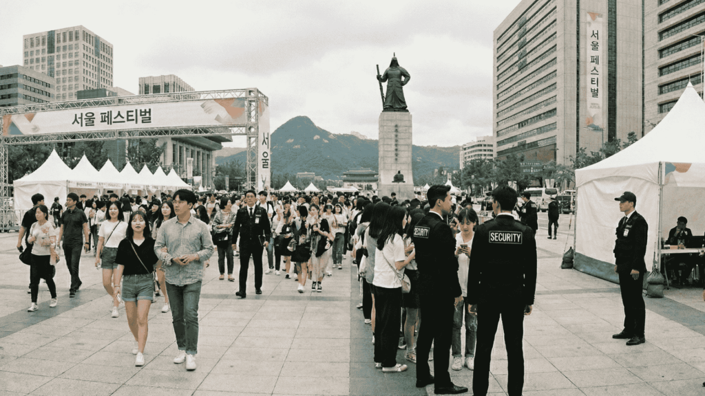 행사경비관리 행사경비업체 행사현장통제 행사현장경비