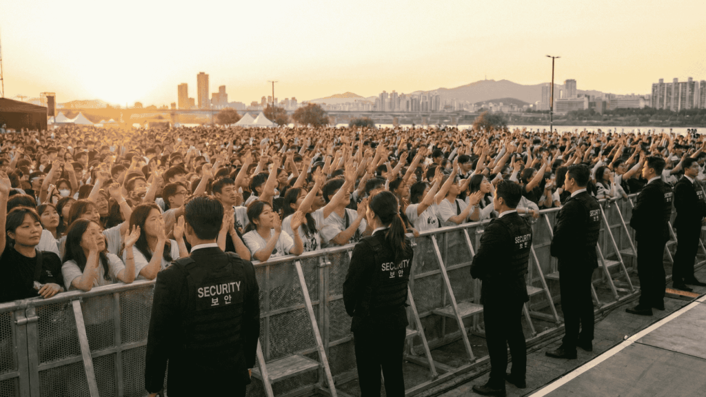 행사경호 거리 설정 행사경호 콘서트경호 팬미팅경호 기업행사경호 VIP경호 기업인경호 행사경호전문