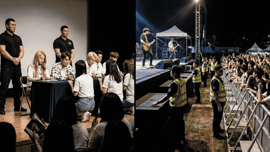 행사경호 구조 행사경호 연예인경호 VIP경호 기업인경호